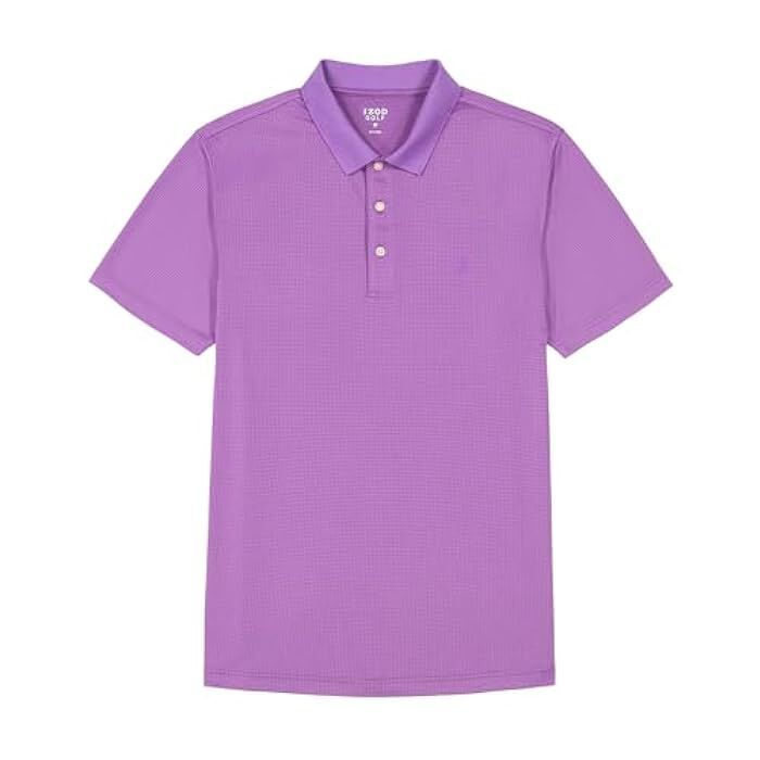Izod Men's Grid Golf Polo