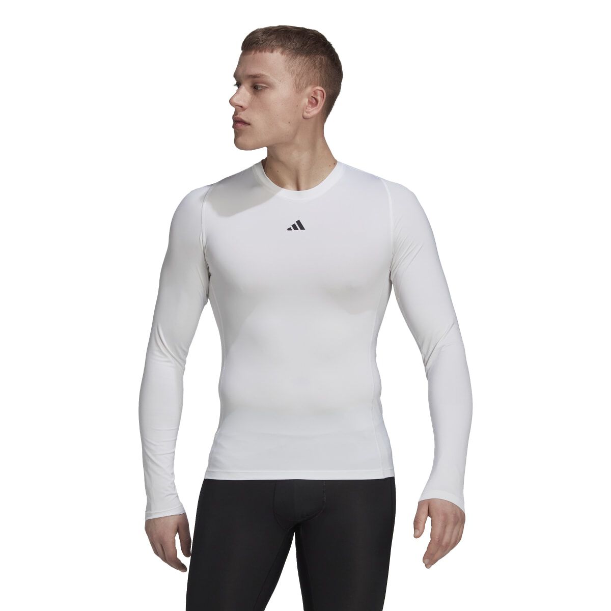 adidas Men's Techfit Training Long Sleeve Tee