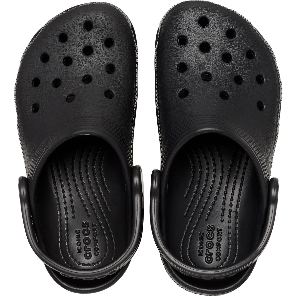 Crocs Youth Classic Black Clogs