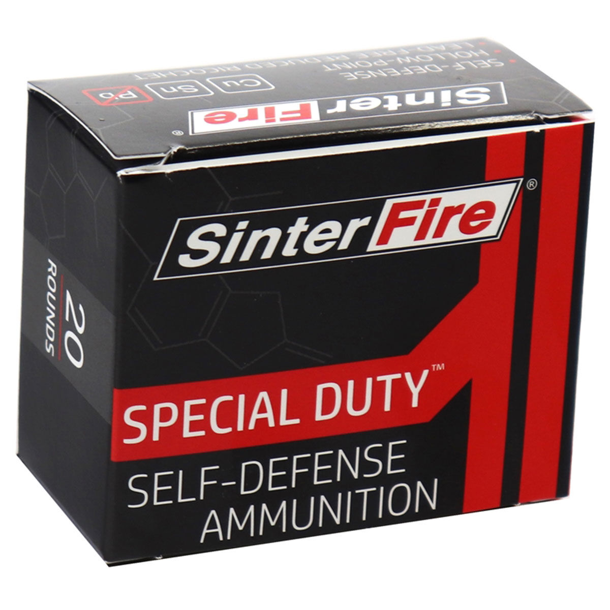 Sinterfire 10MM Ammo 125 Grain Hollow Point 20 Rounds