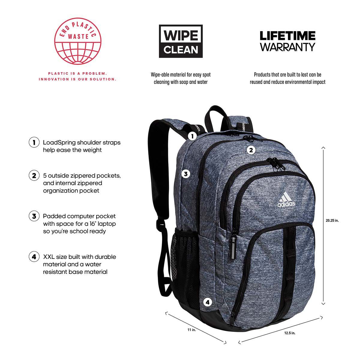 adidas Adidas Prime 6 Backpack