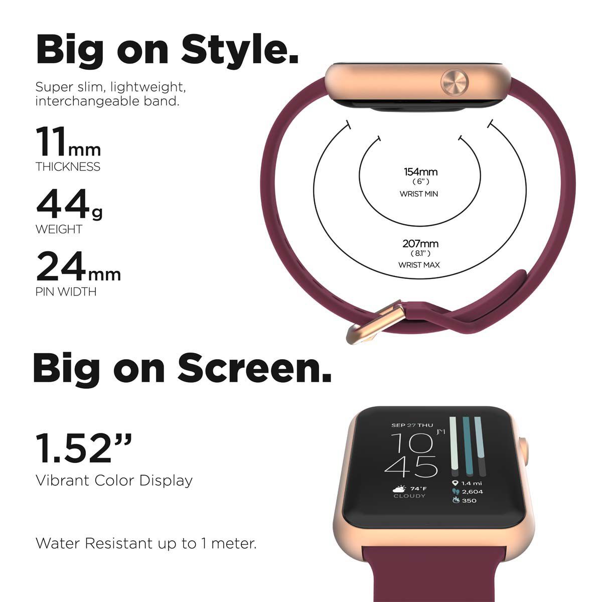 Itouch Air 4 Smartwatch Jillian Michaels 41MM
