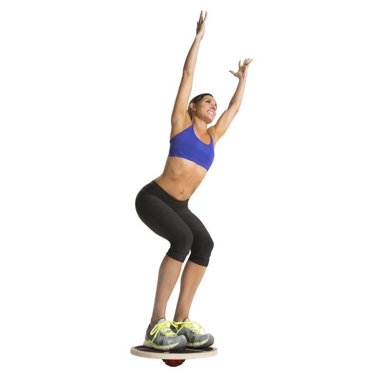 Go Fit Wood Wobble Board