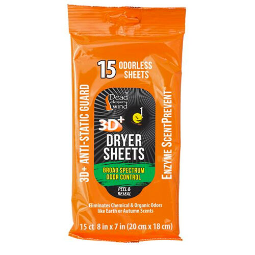 Dead Down Wind ScentPrevent Dryer Sheets