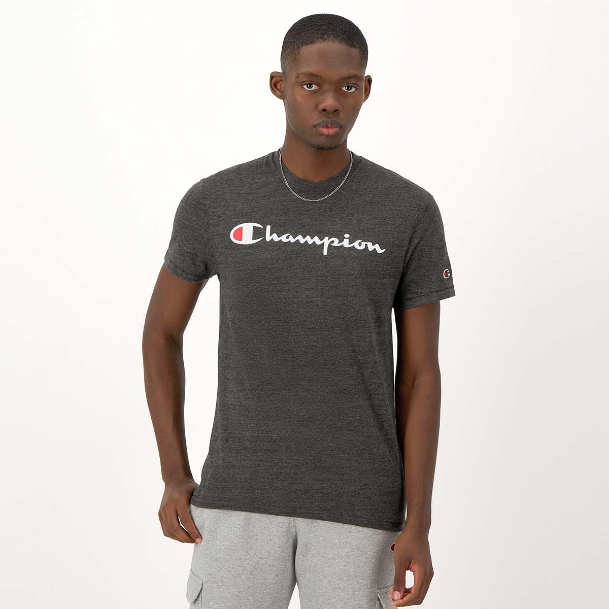 Champion Men's Graphic Powerblend Tee