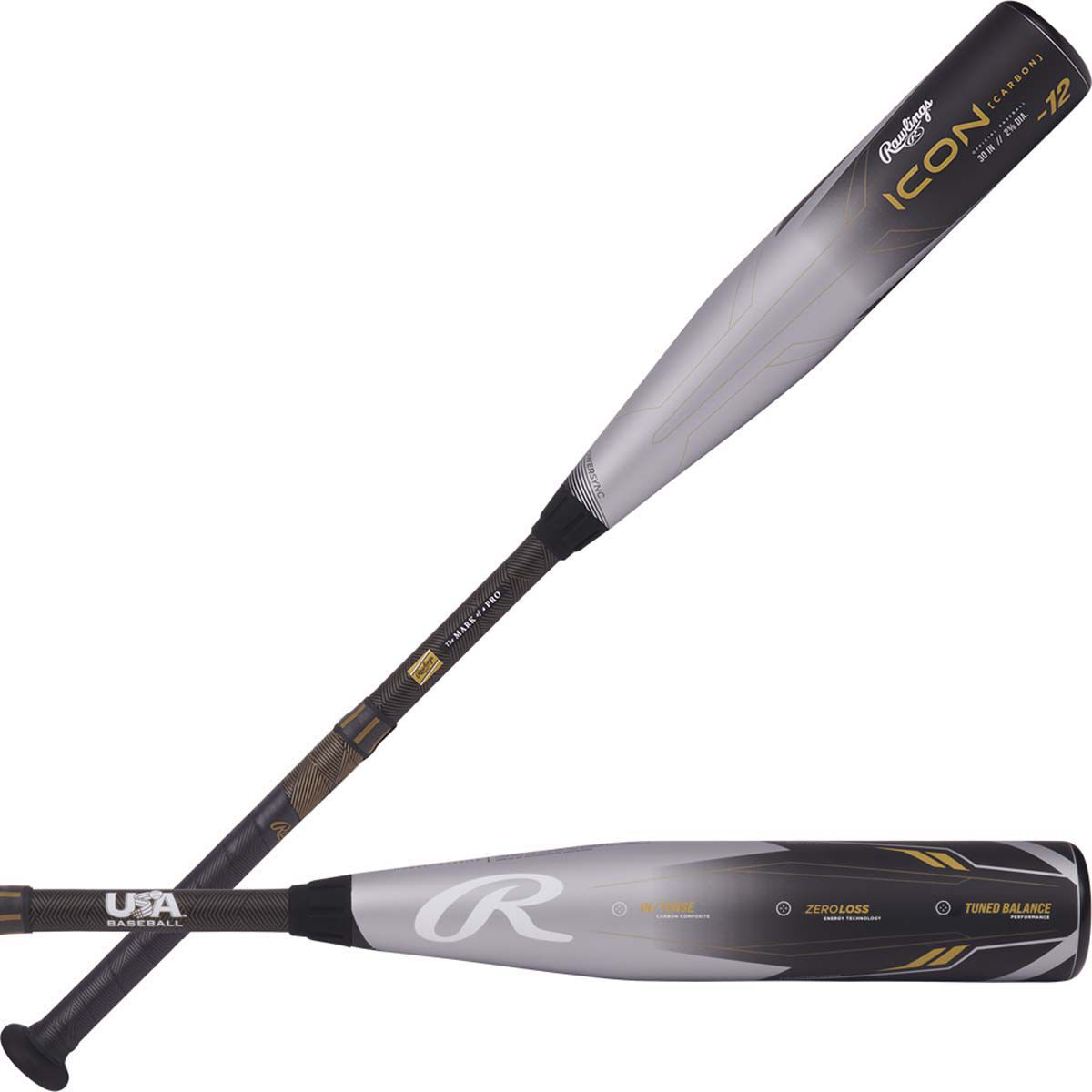 Rawlings Icon (-12) USA Youth Bat