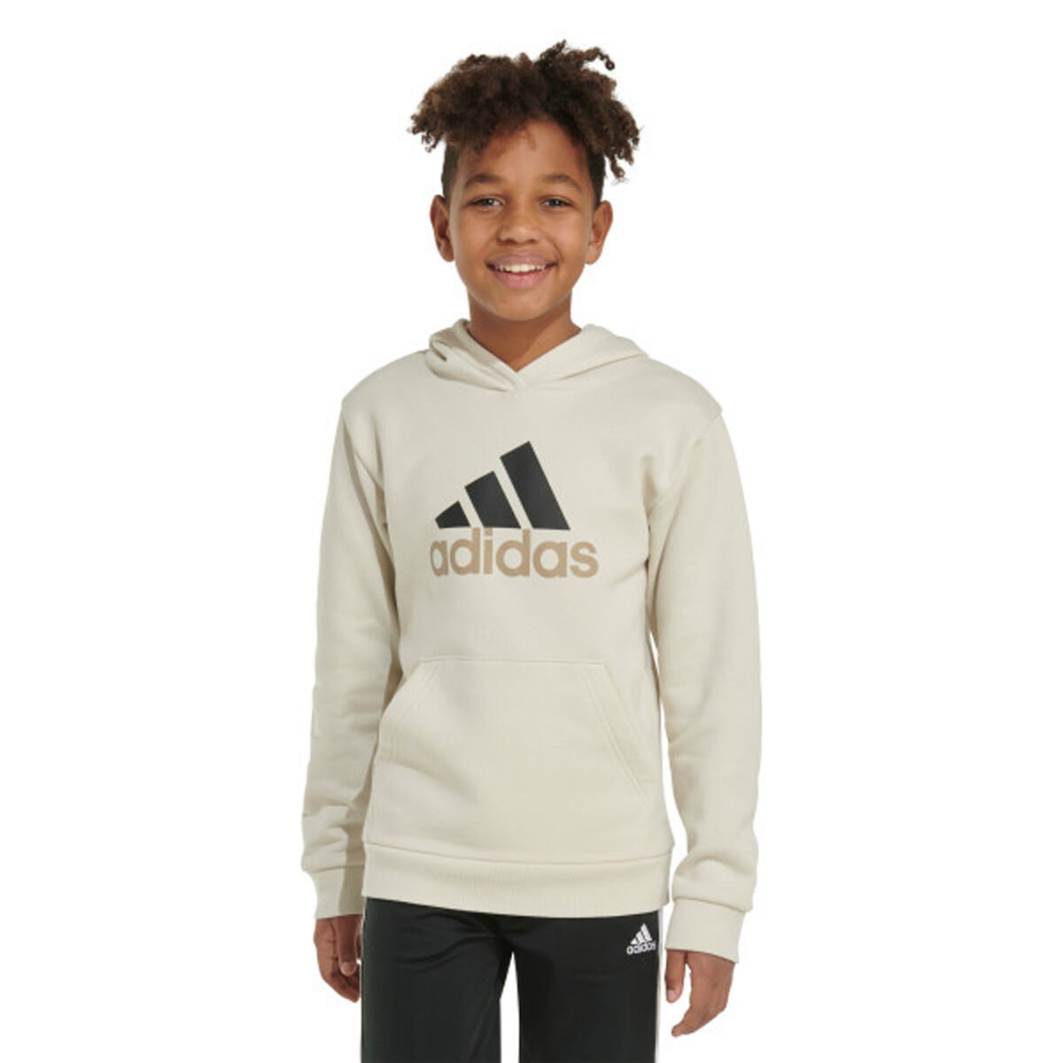 adidas Boy's Big Logo Pullover Hoodie