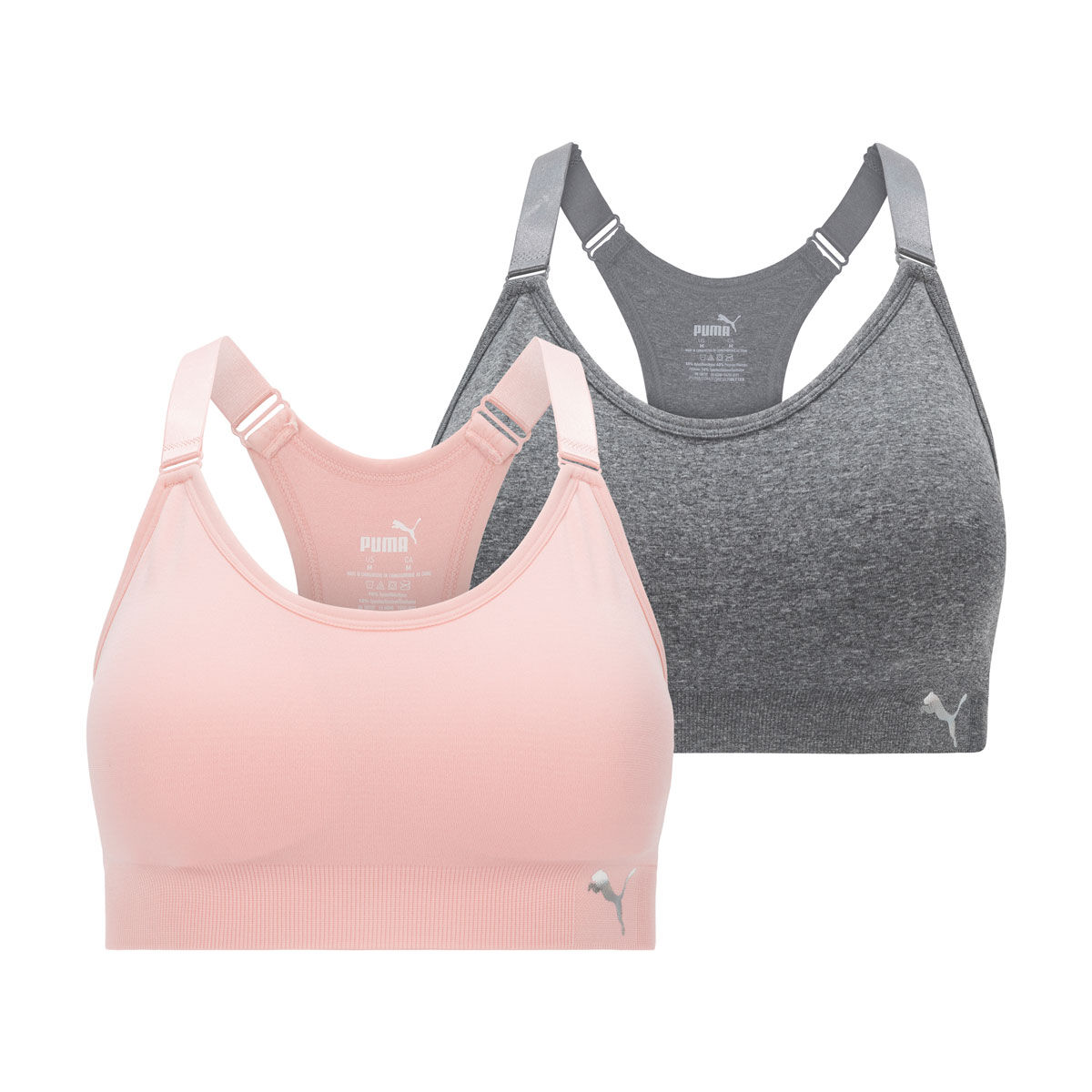 Puma Women's 2pk Seamless Bra