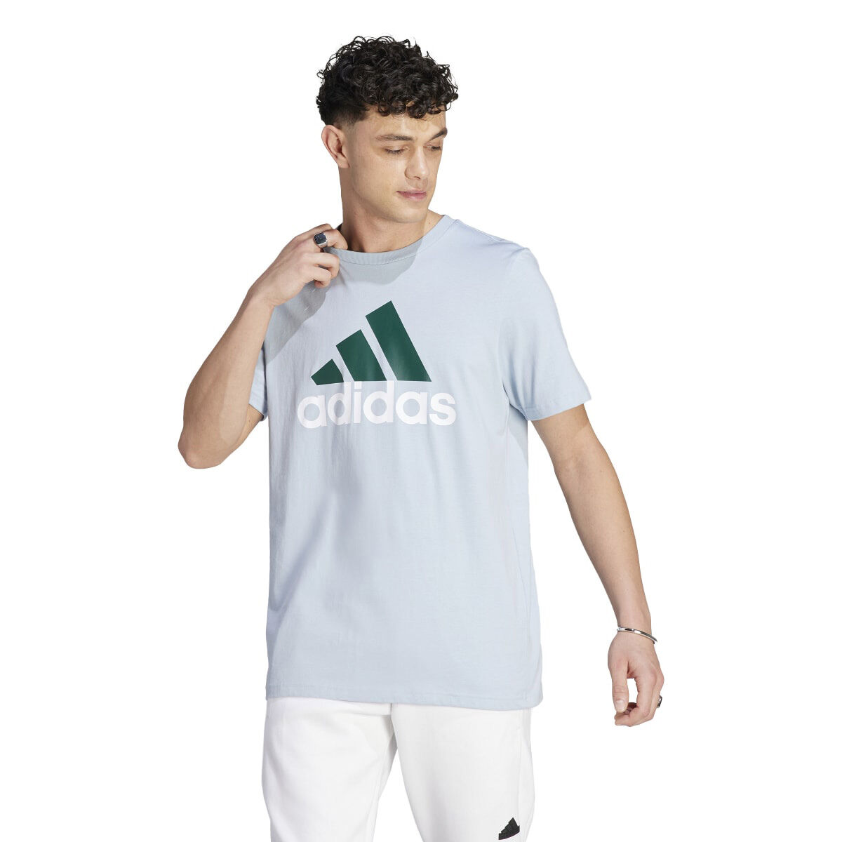 adidas Men's Short Sleeve Big Logo Tee