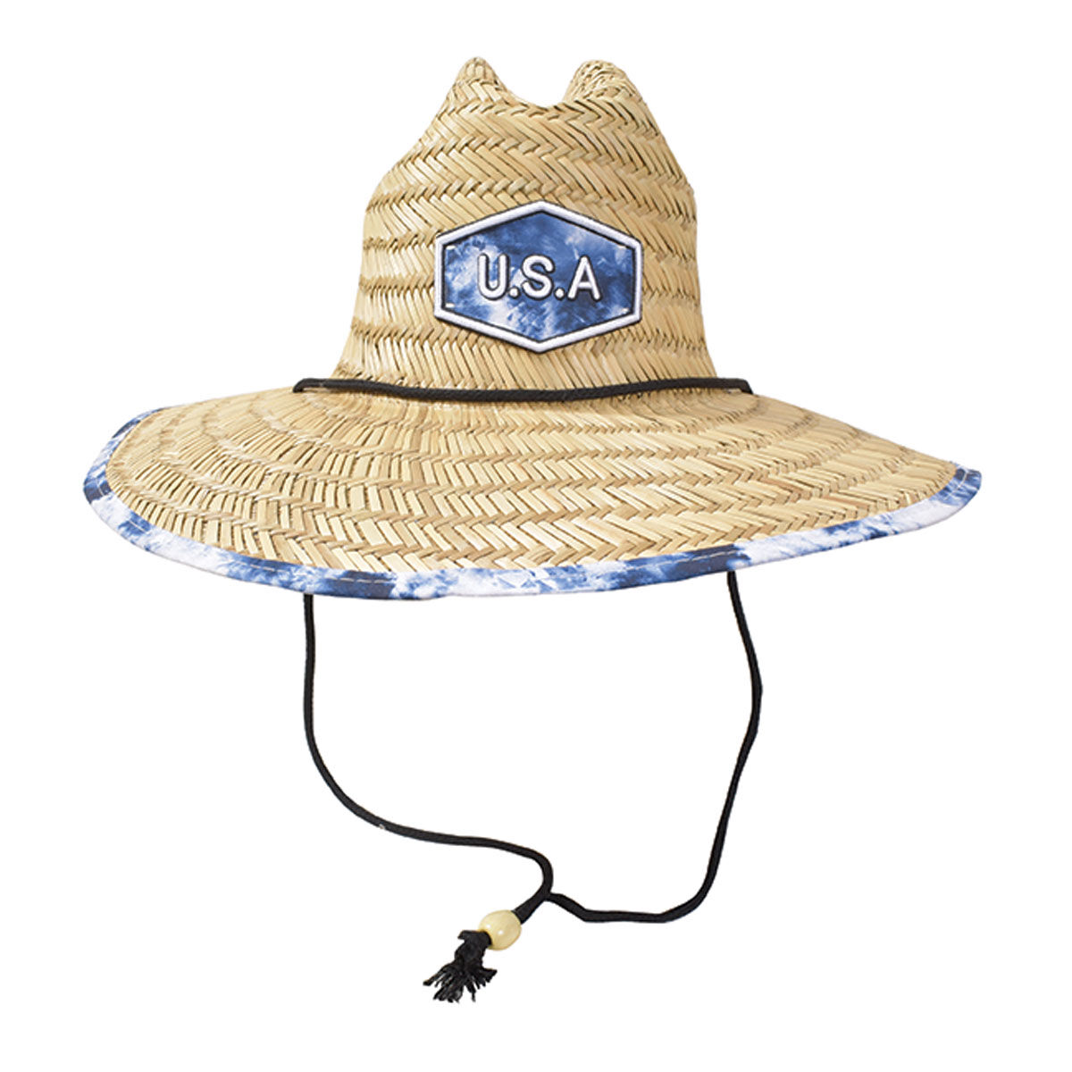 Lucky 7 Men's Wide Brim Straw Hat