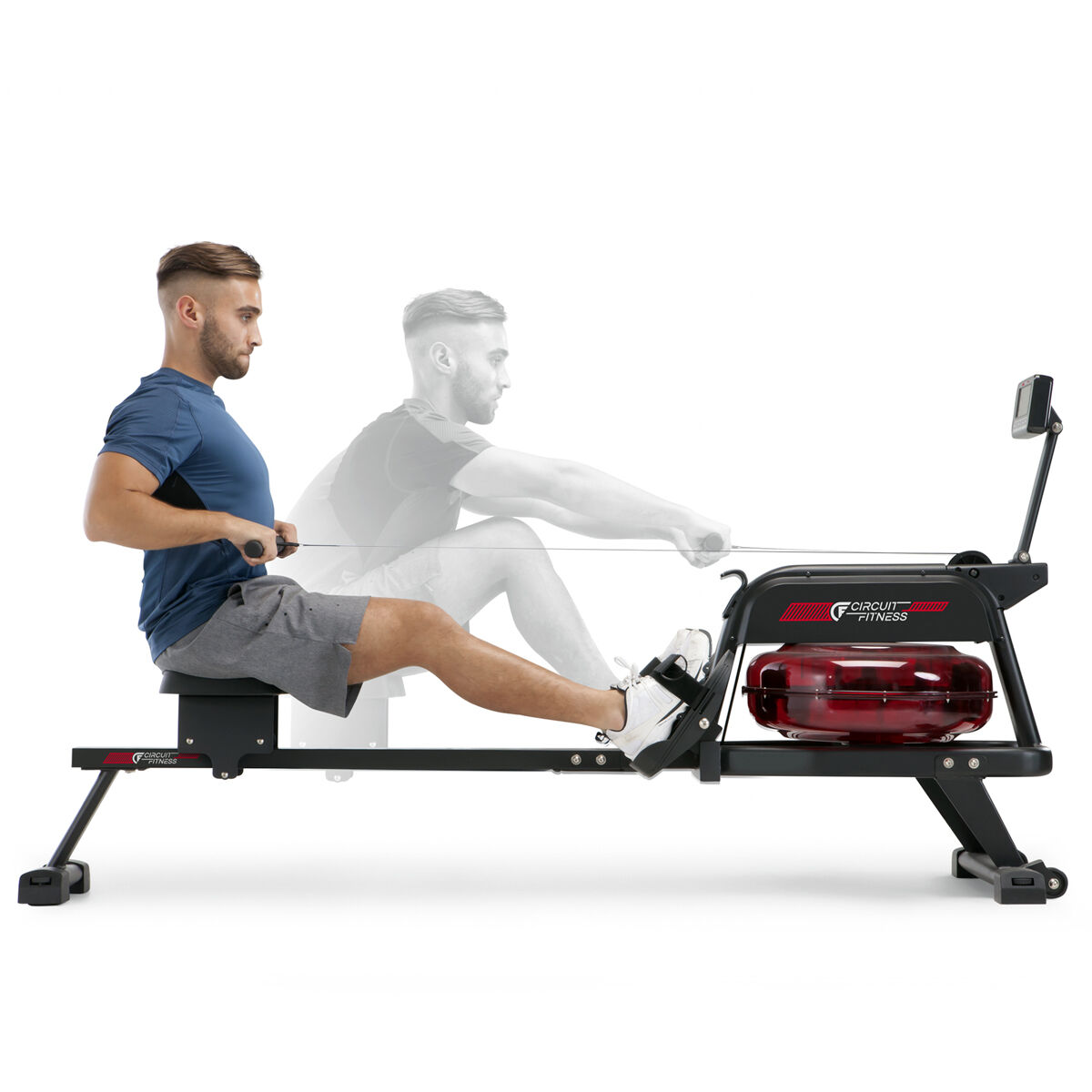 Circuit Fitness AMZ-167RW Water Rowing Machine