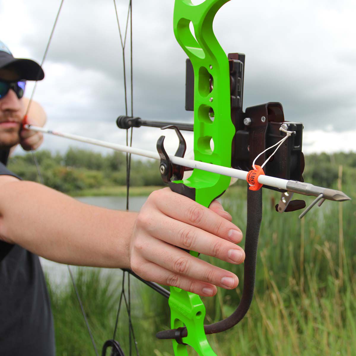 Ams Bowfishing Everglide Safety Slide System - 2 Pack