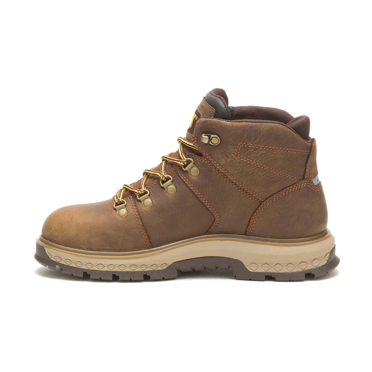 Cat Men's Exposition Hiker Waterproof Alloy Toe Work Boots