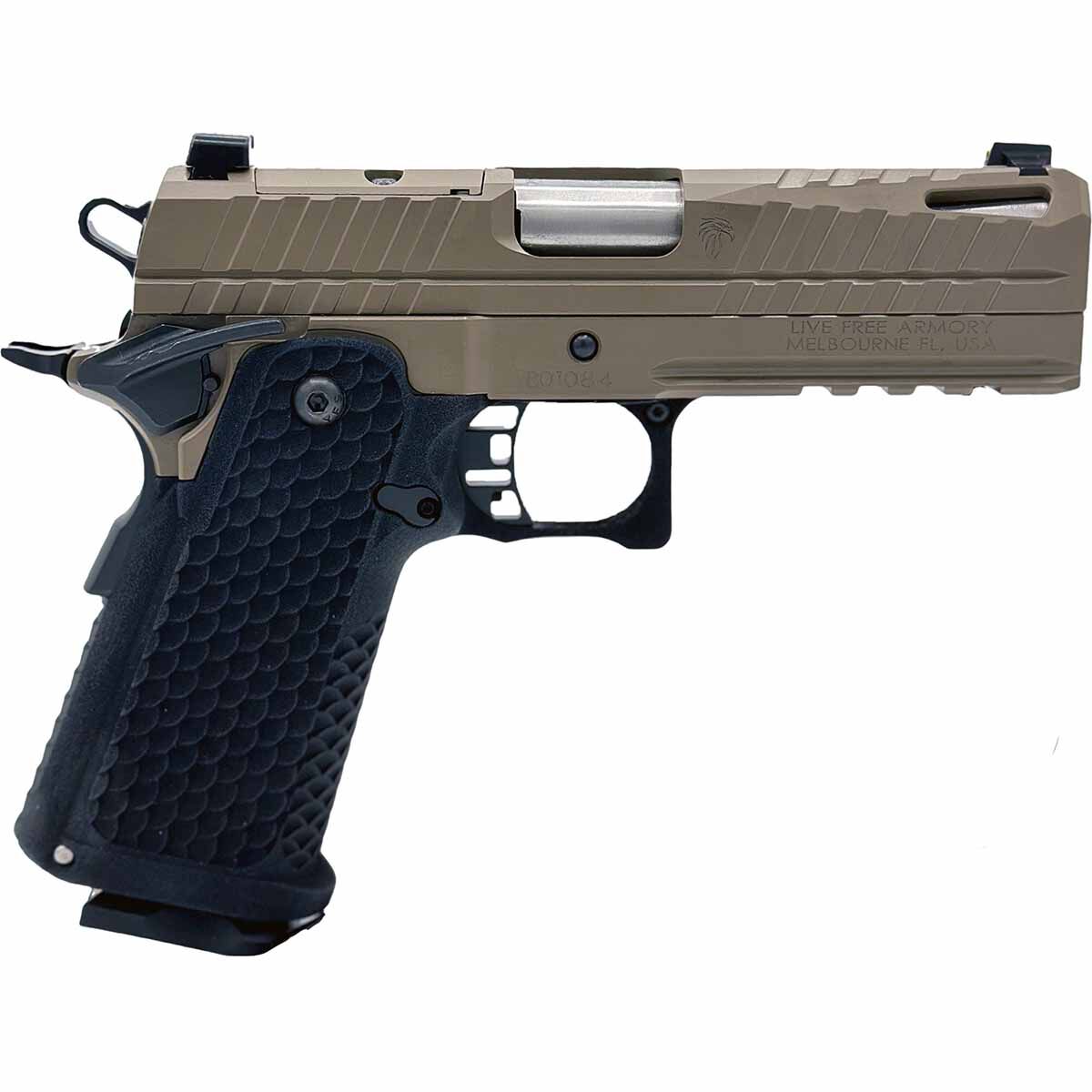 Live Free Armor Apollo 11 SC 9MM 3.5" Pistol