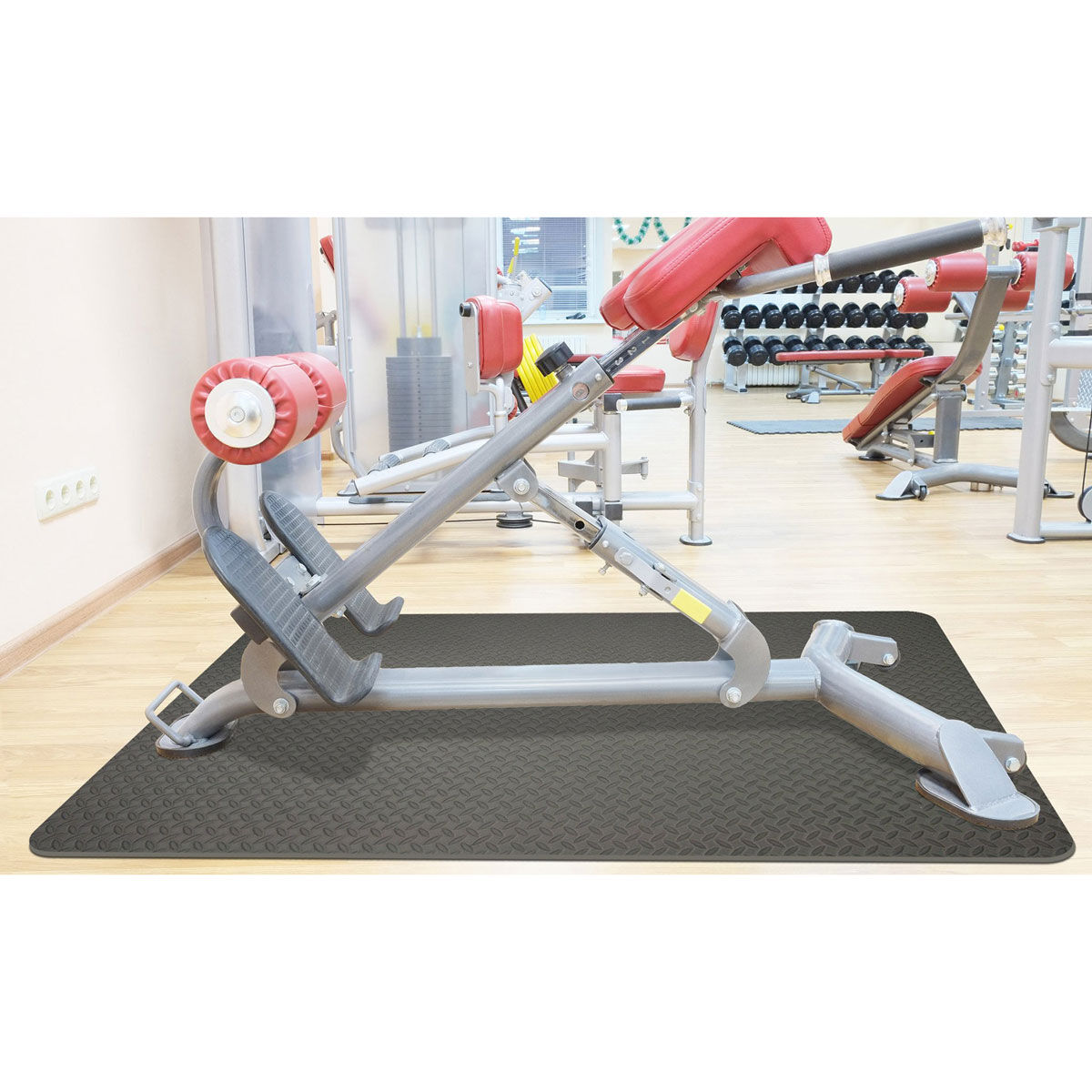 Shock Athletic GMB168TM Large 46" x 93" Fitness Mat
