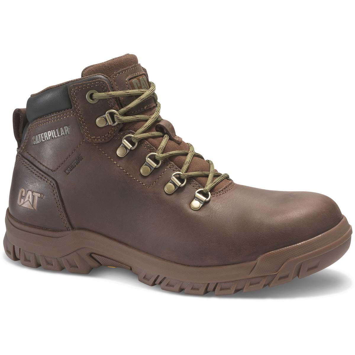 Cat Women's Mae Waterproof Wide Work Boots