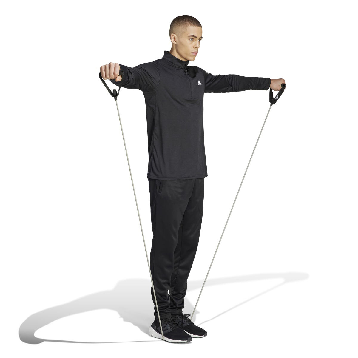 adidas Men's Train Essentials Seasonal Training 1/4-Zip Long Sleeve Sweatshirt