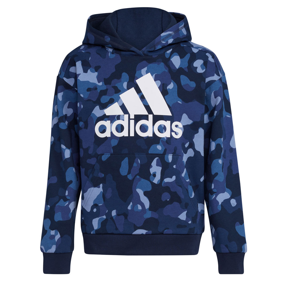 adidas Boys' Core Camo Hooded Pullover