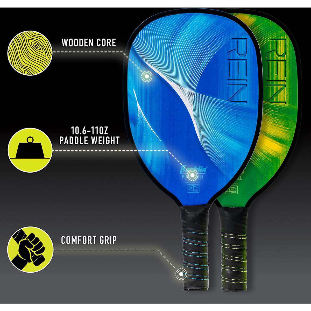 Franklin Rein Half-Court Pickleball Starter Set