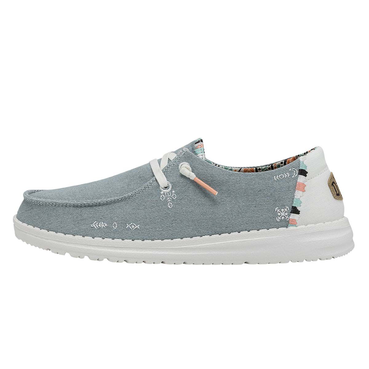 HeyDude Women's Wendy Boho Light Denim Shoes