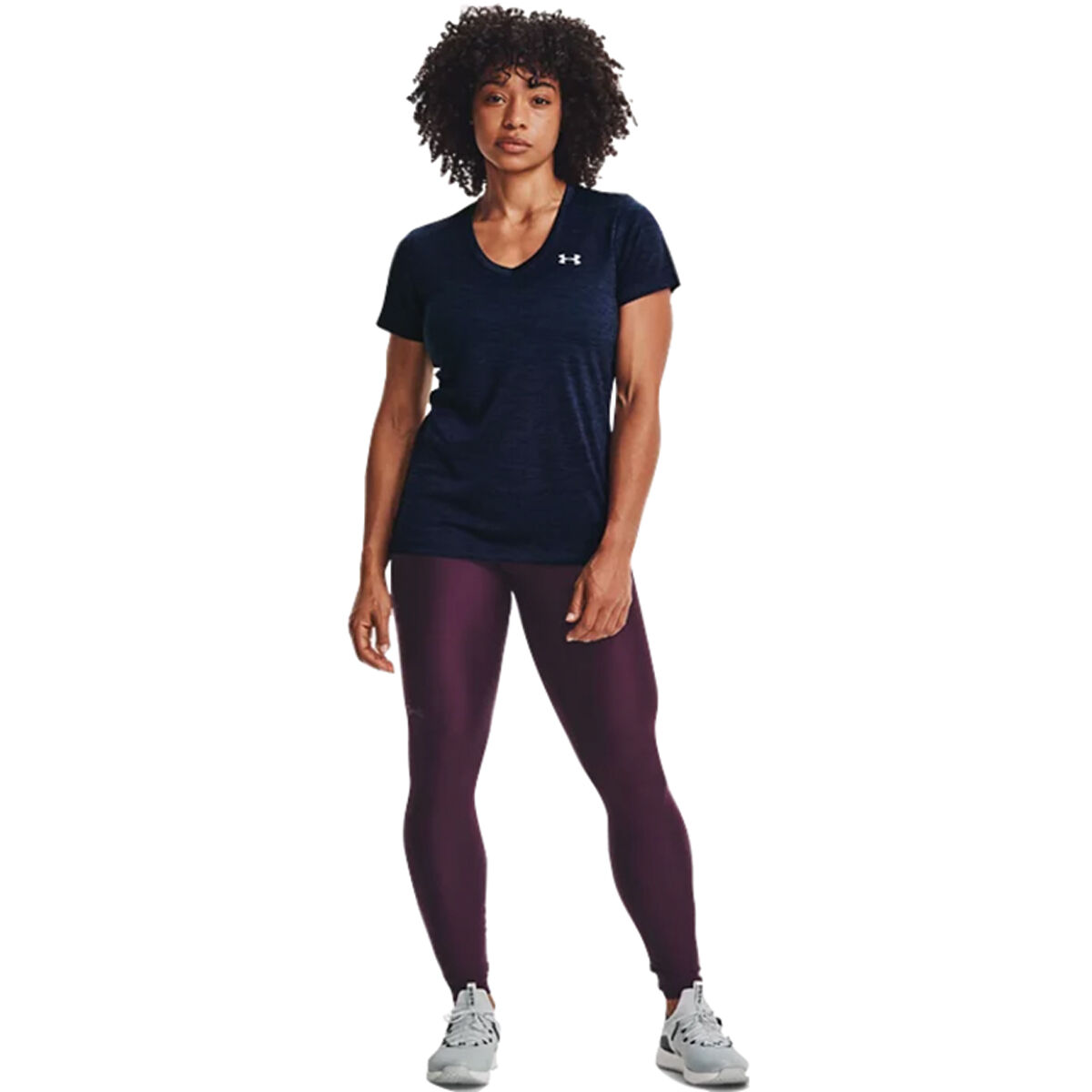 Under Armour Women's Short Sleeve Tech Twist V-Neck Tee