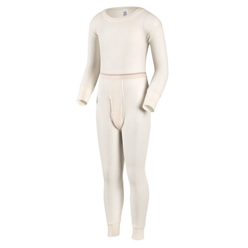 Indera Mills Boys' Traditional Thermal Shirt and Pant Set