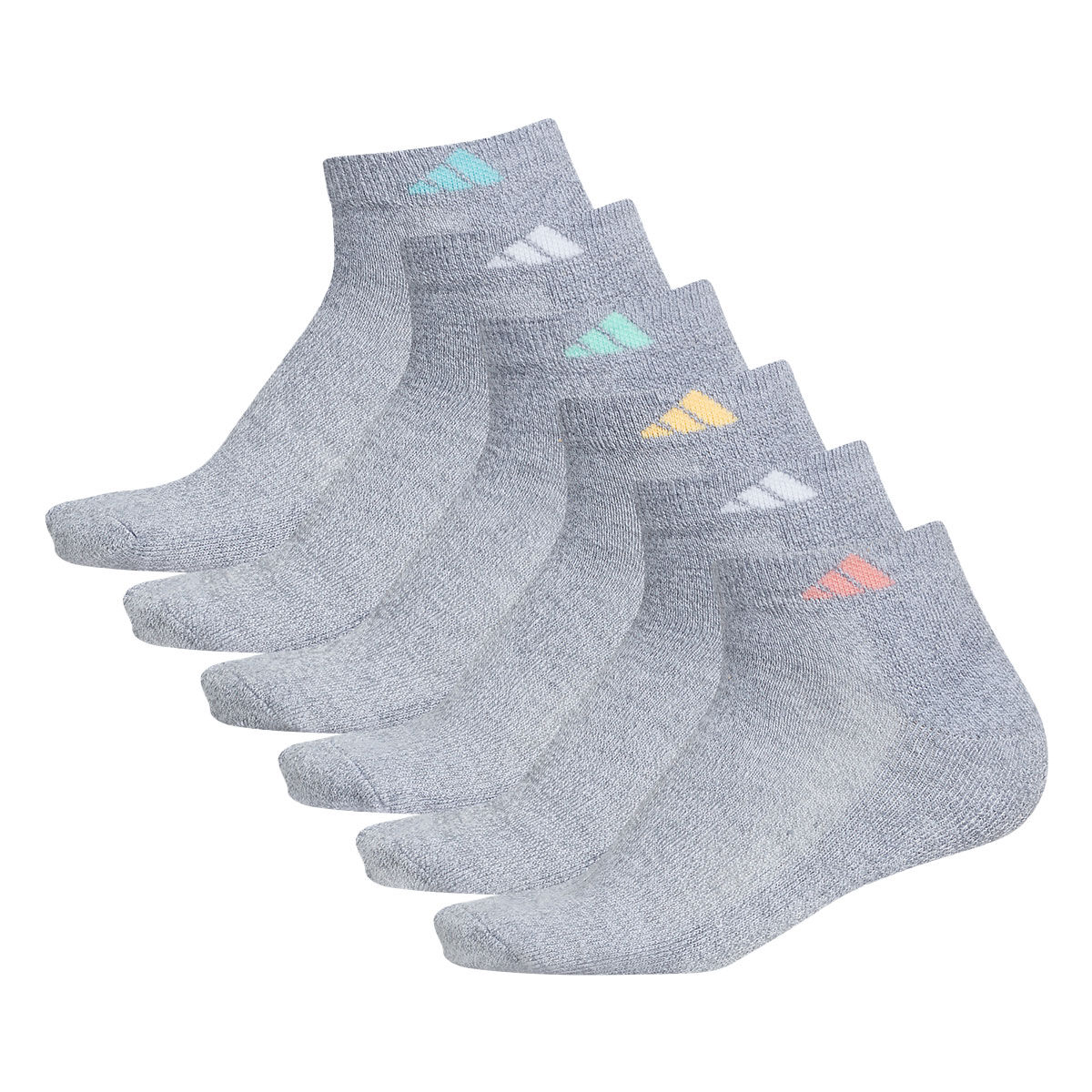 adidas Adidas Women's Athletic Cushioned 6-Pack Low Cut Sock