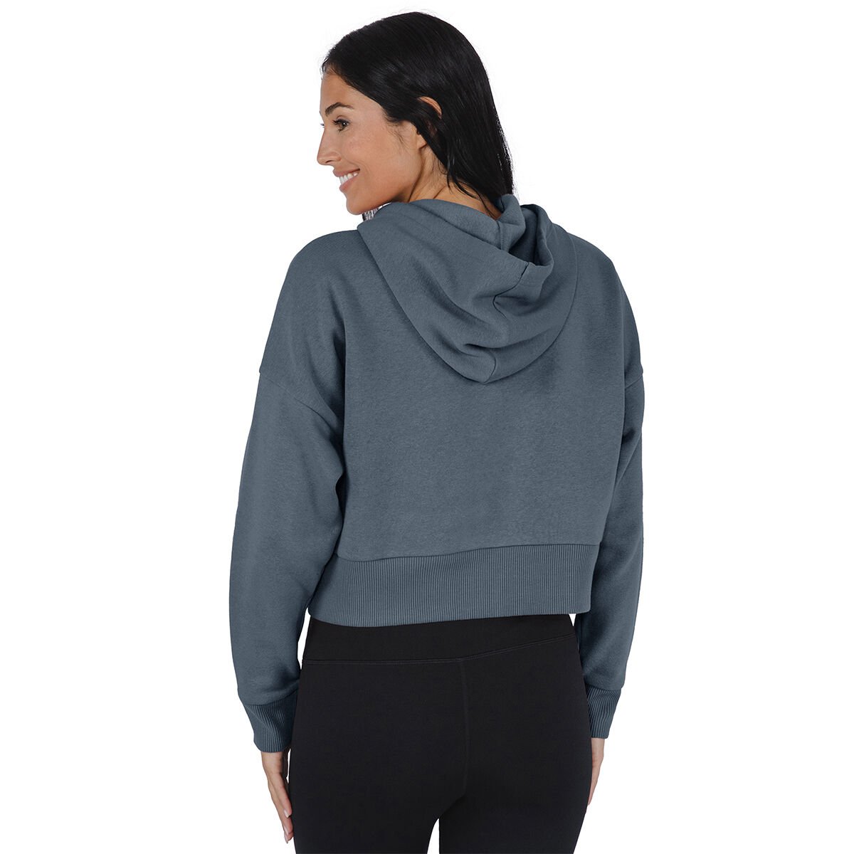 90 Degree Lux Crop Fleece Hoodie