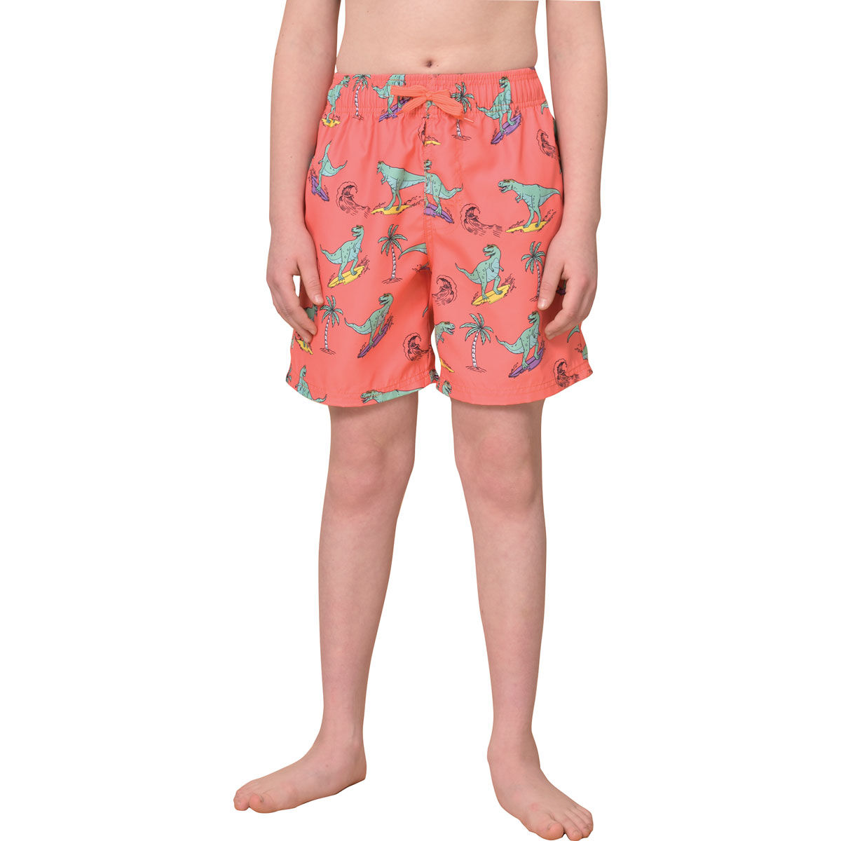 Canyon Creek Boy's Dino Print Volley Shorts