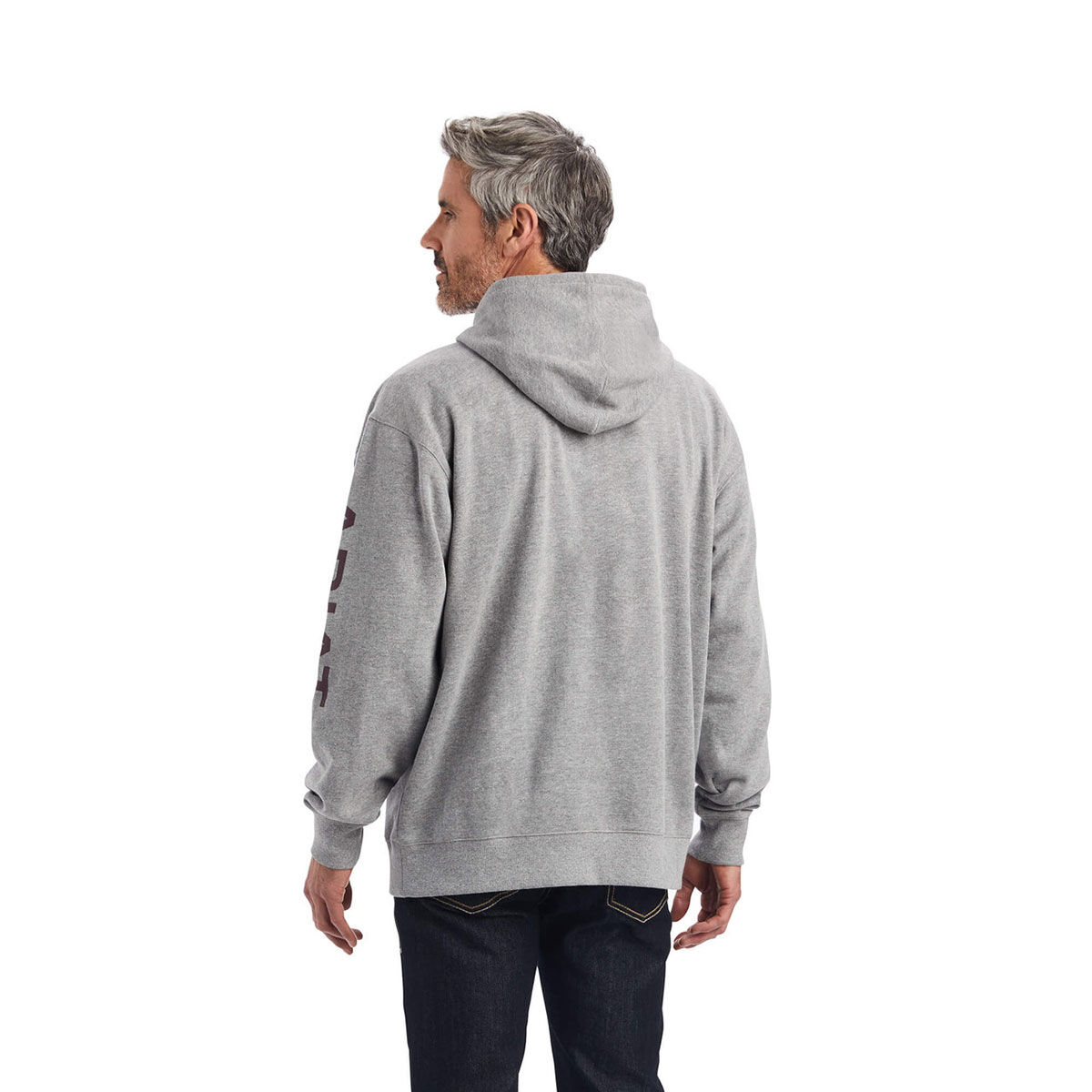 Ariat Men's Logo Sleeve Hoodie
