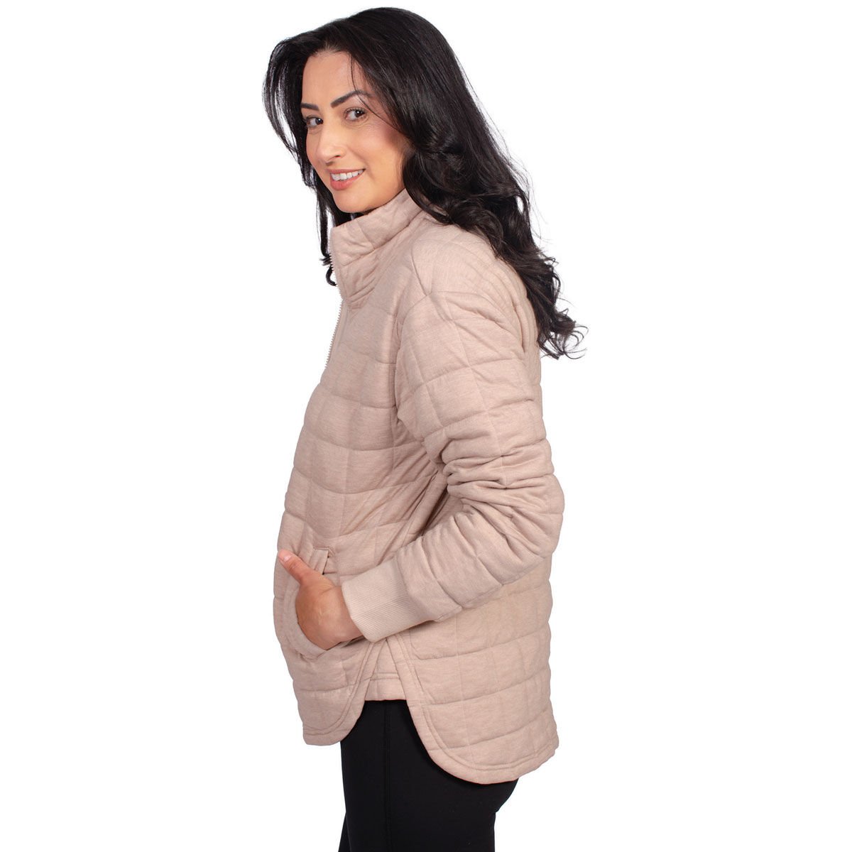 Rbx Women's Quilted Full Zip Jacket