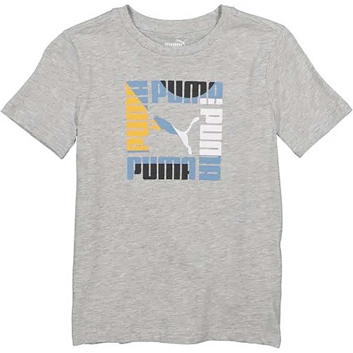 Puma Boy's Short Sleeve Jersey Tee