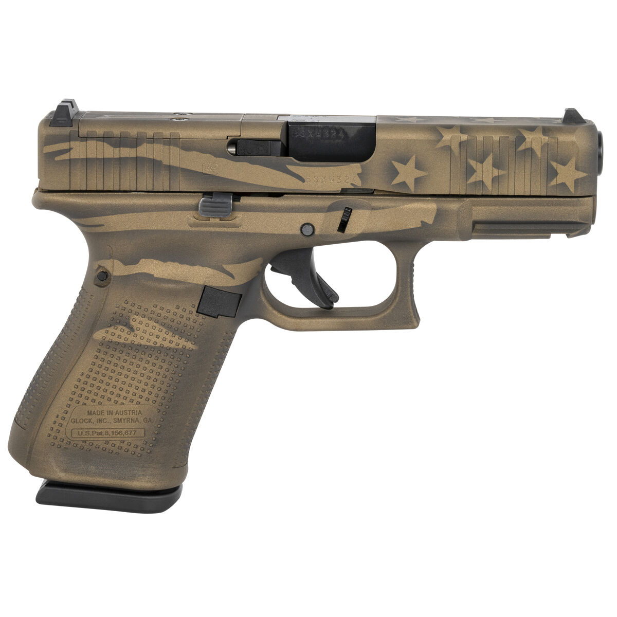 Glock G19 G5 9MM  BBBWFLAG   CERA