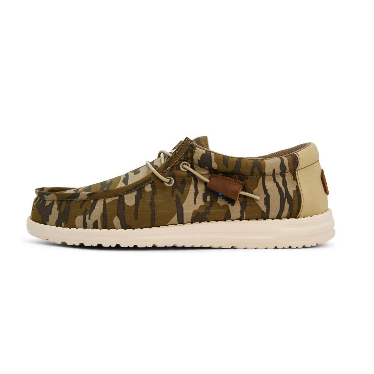 HeyDude Men's Wally Mossy Oak Obl M Camo Shoes