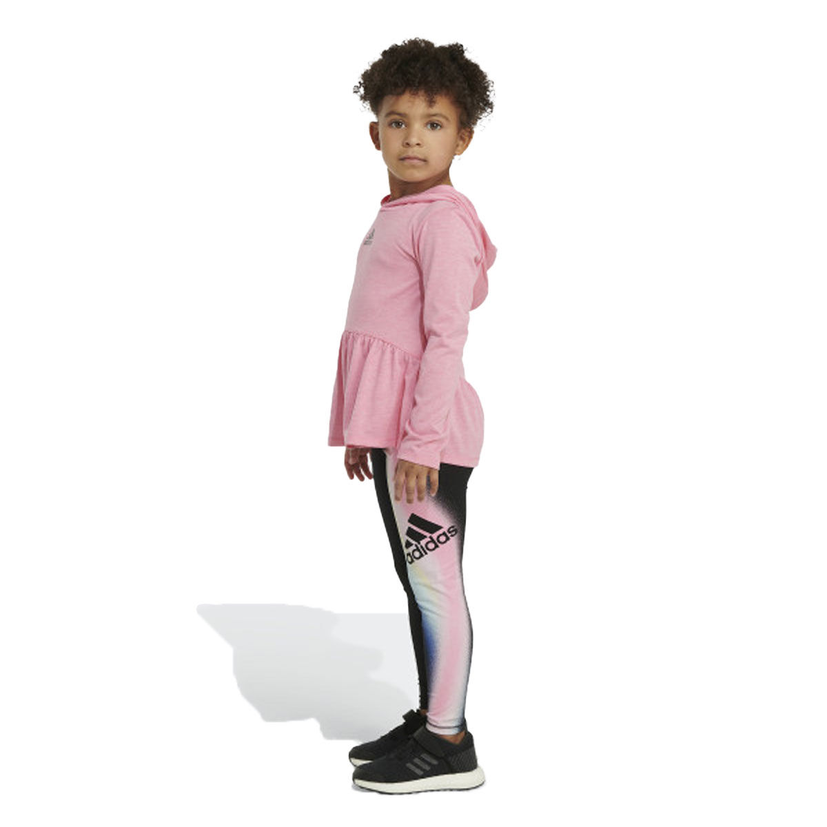 adidas Girls' Top & Tight Set