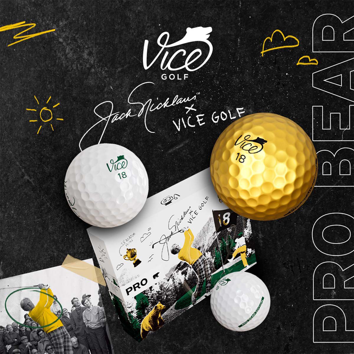 Vice Golf Vice Pro Jack Nicklaus