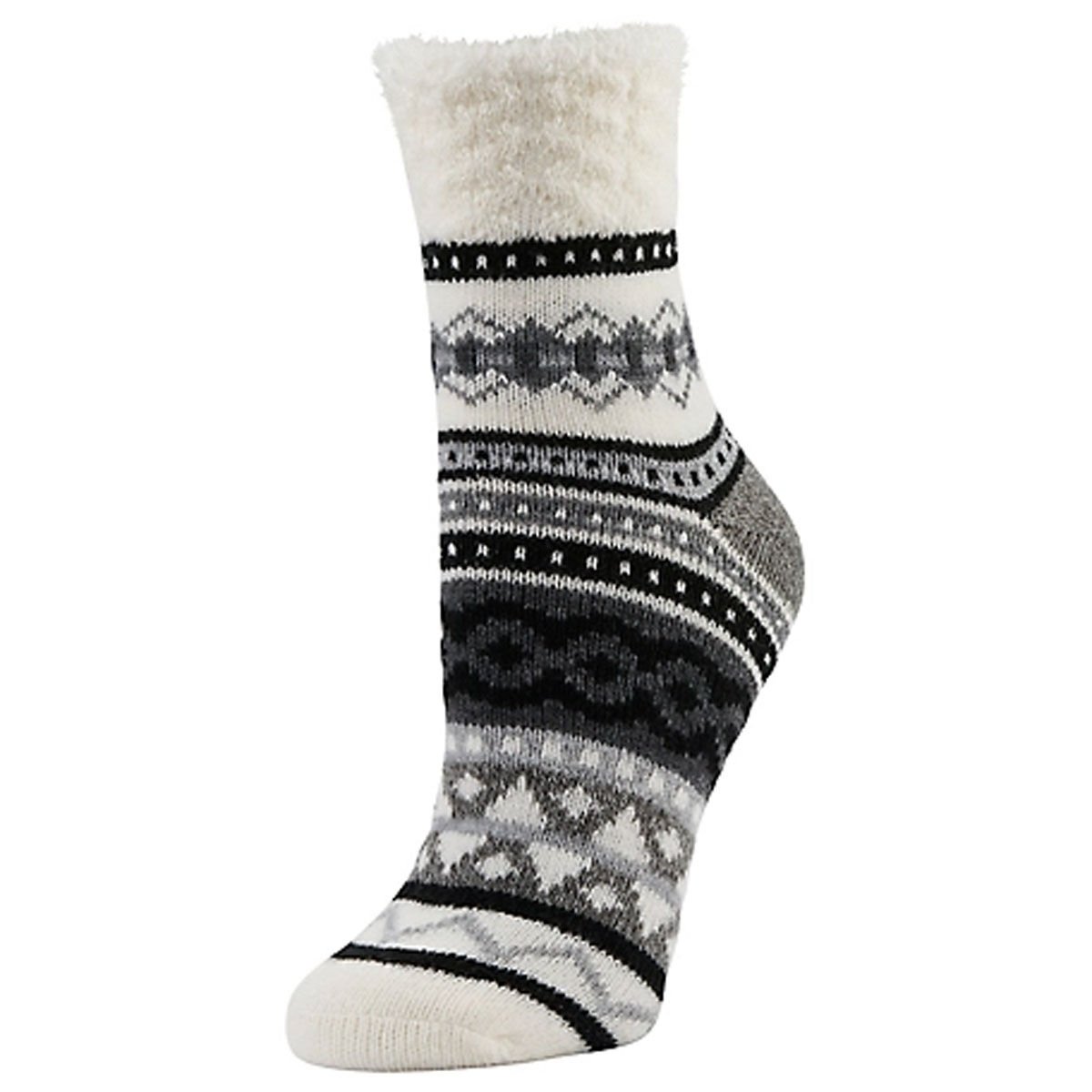 Fireside Women's Cozy Socks Black Diamond