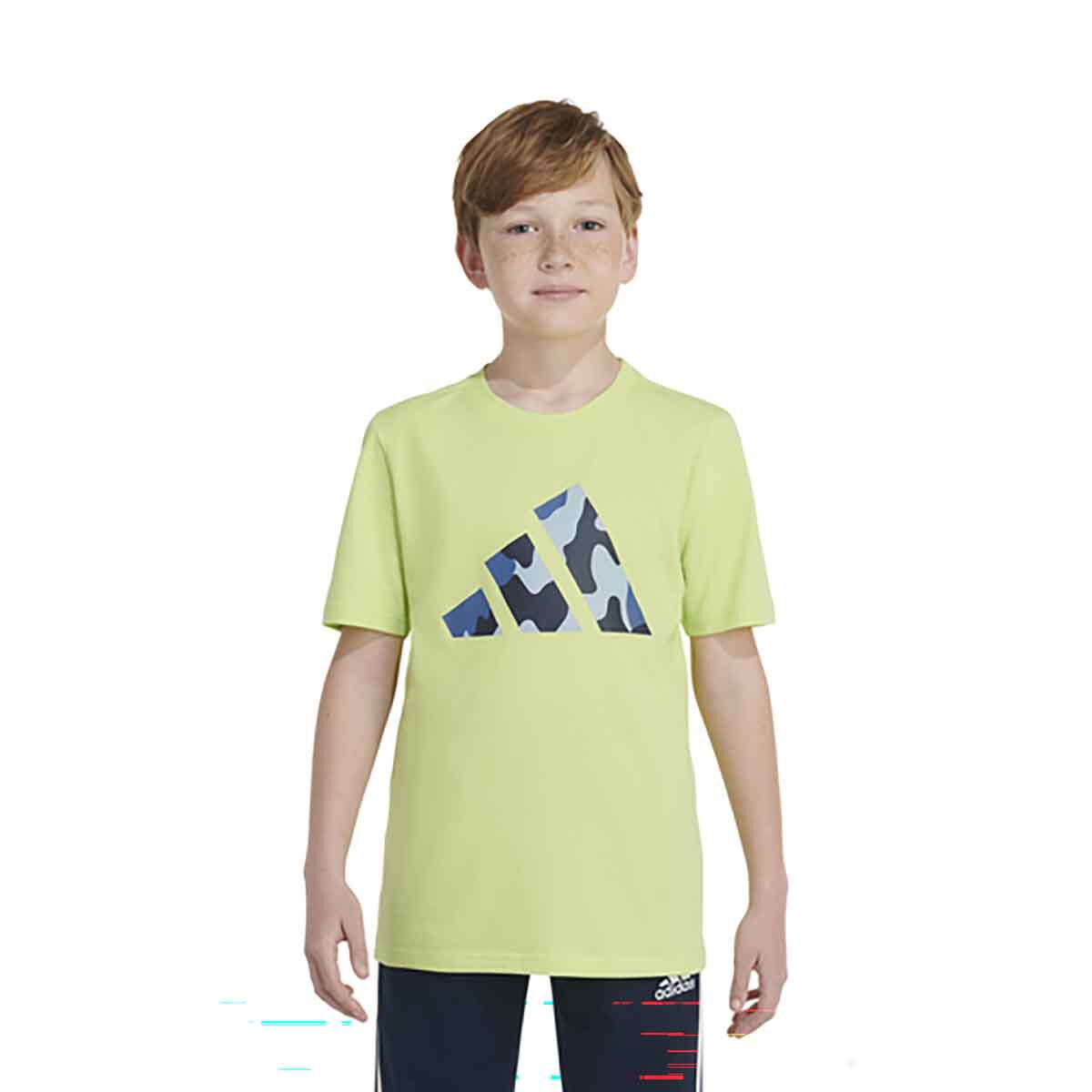 adidas Boy's Short Sleeve Badge Of Sport Tee