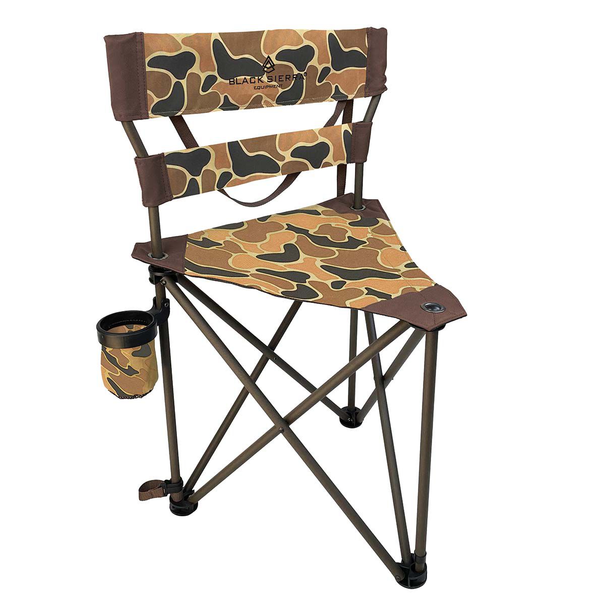 Black Sierra Heavy Duty Tri Hunt Stool
