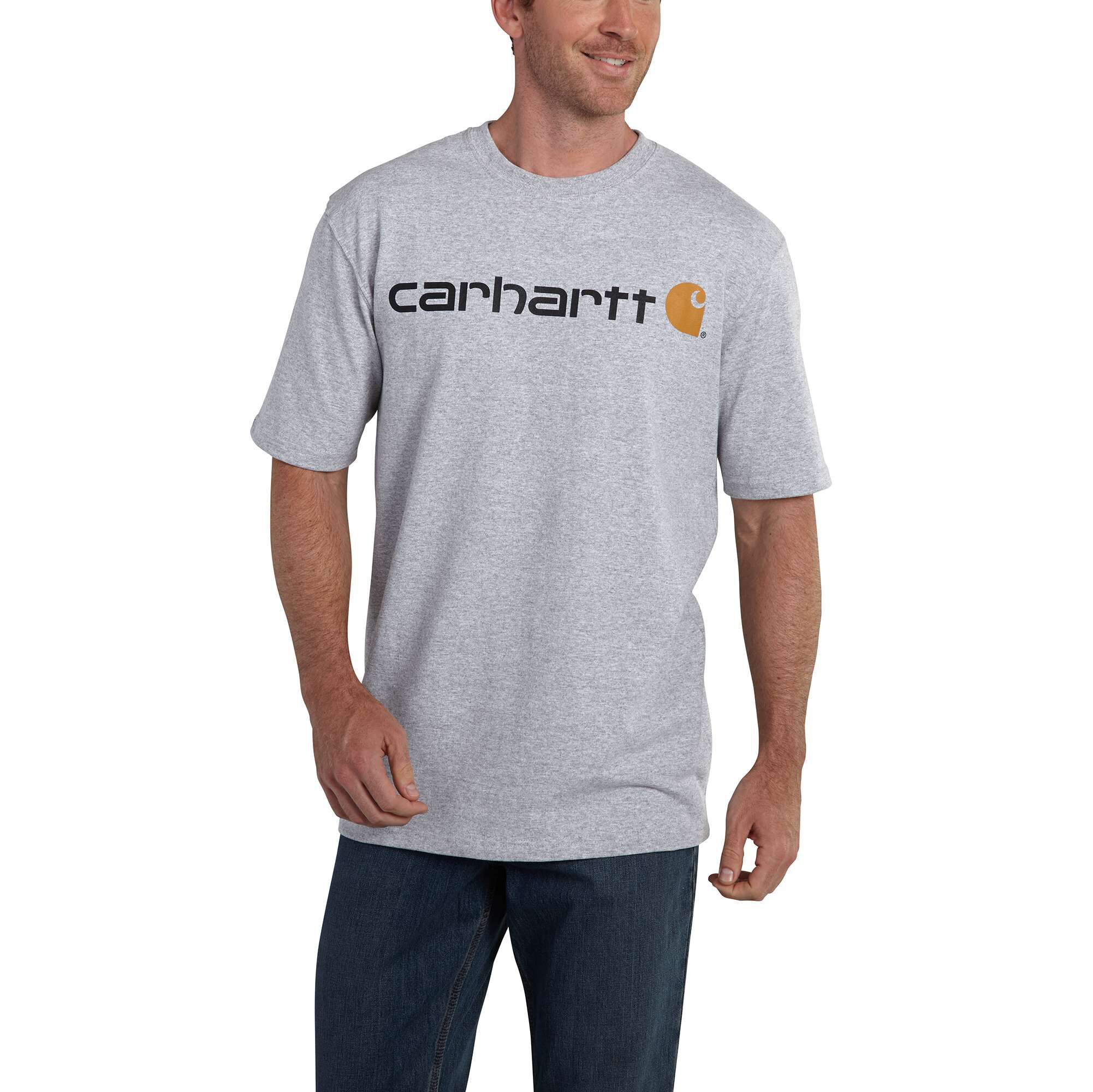 Carhartt Loose Fit Heavyweight Short-Sleeve Logo Graphic T-Shirt