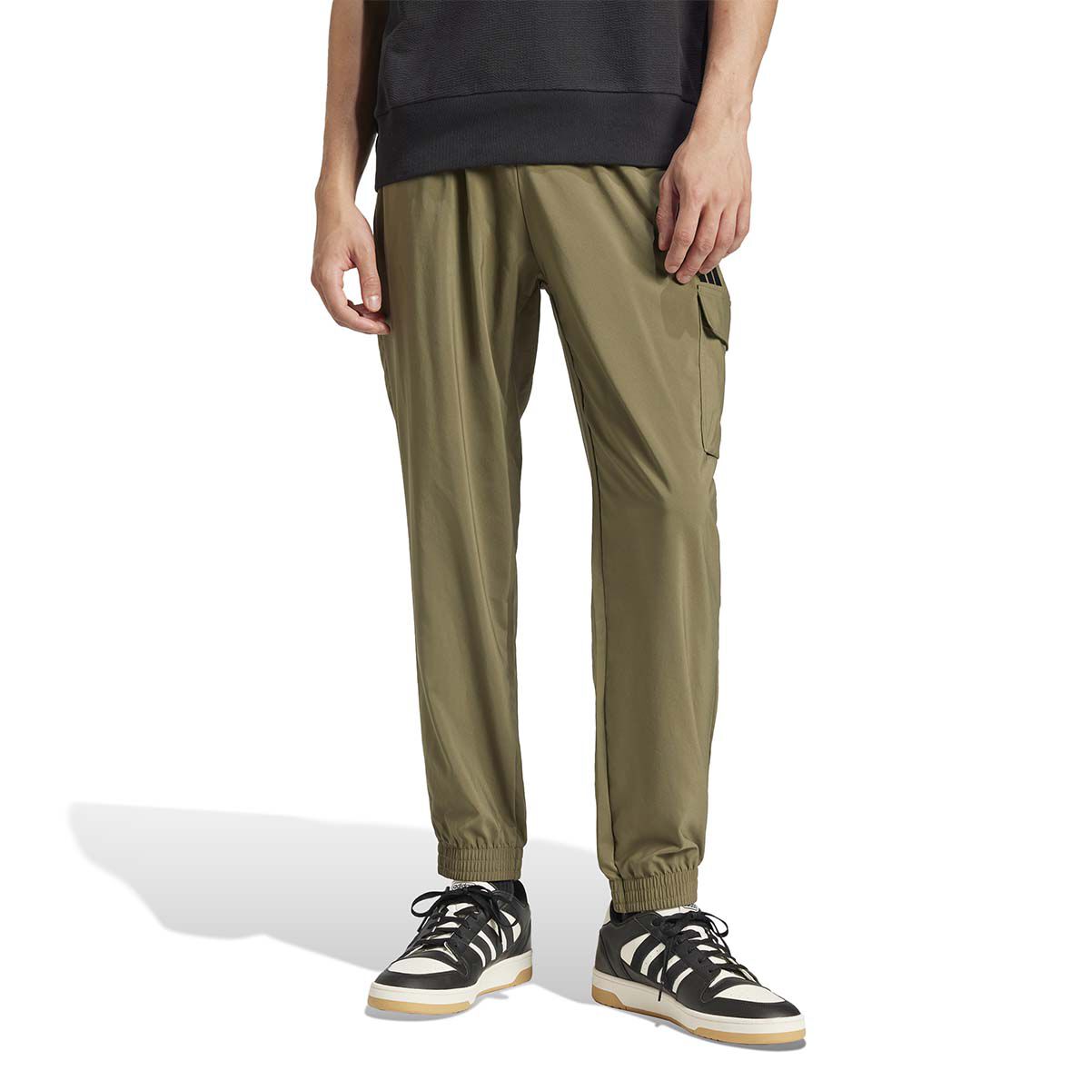 adidas Men's Essentials Small Logo Cargo Joggers