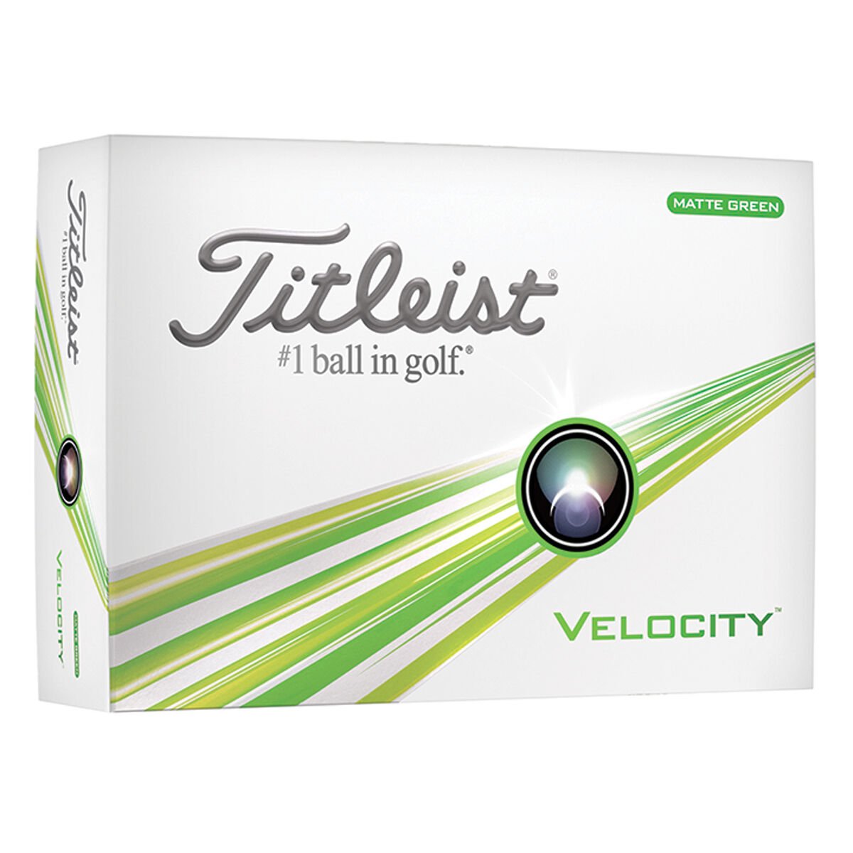 Titleist Velocity Matte Green Golf Balls