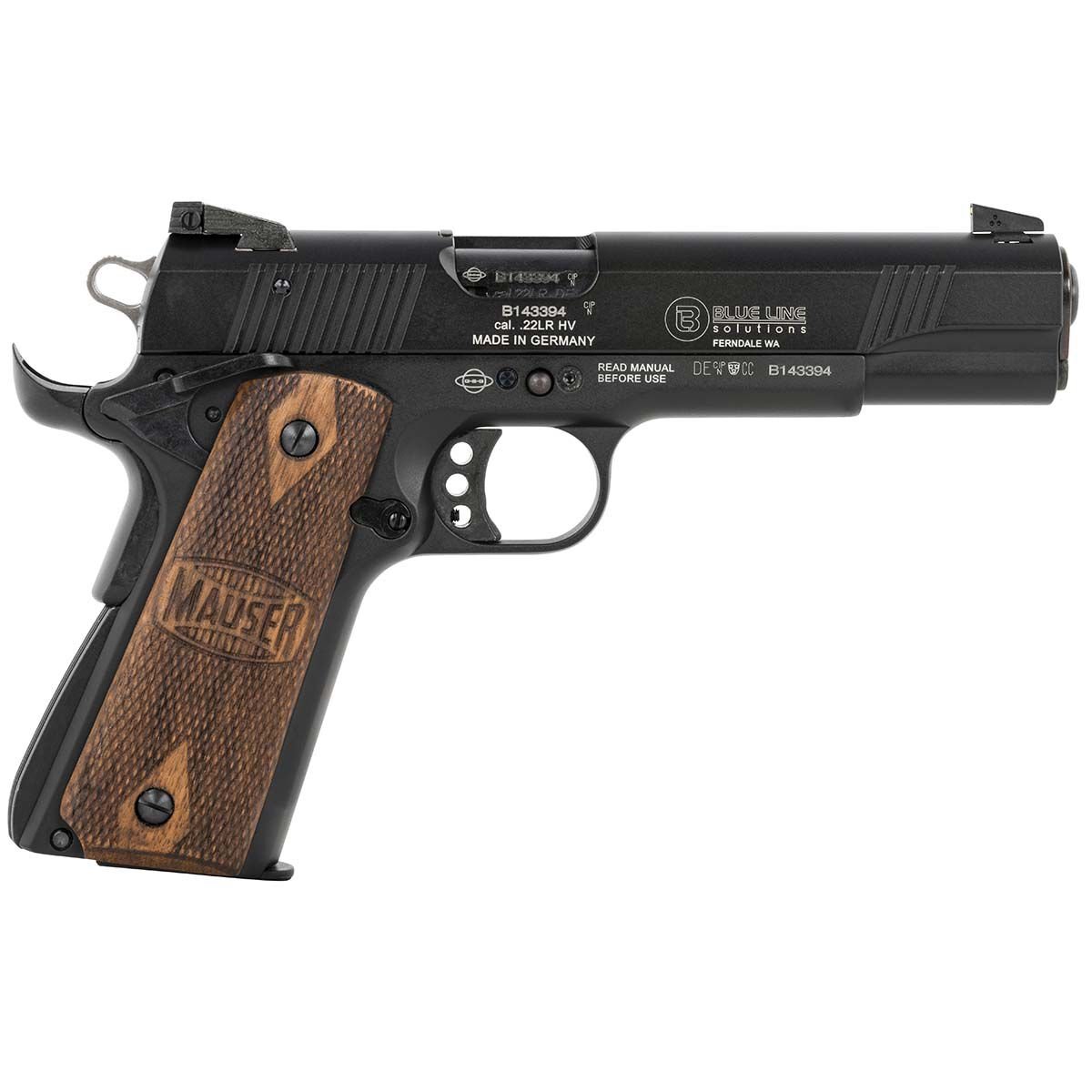 Bls Supply Mauser 1911 22LR 10+1 5IN Pistol