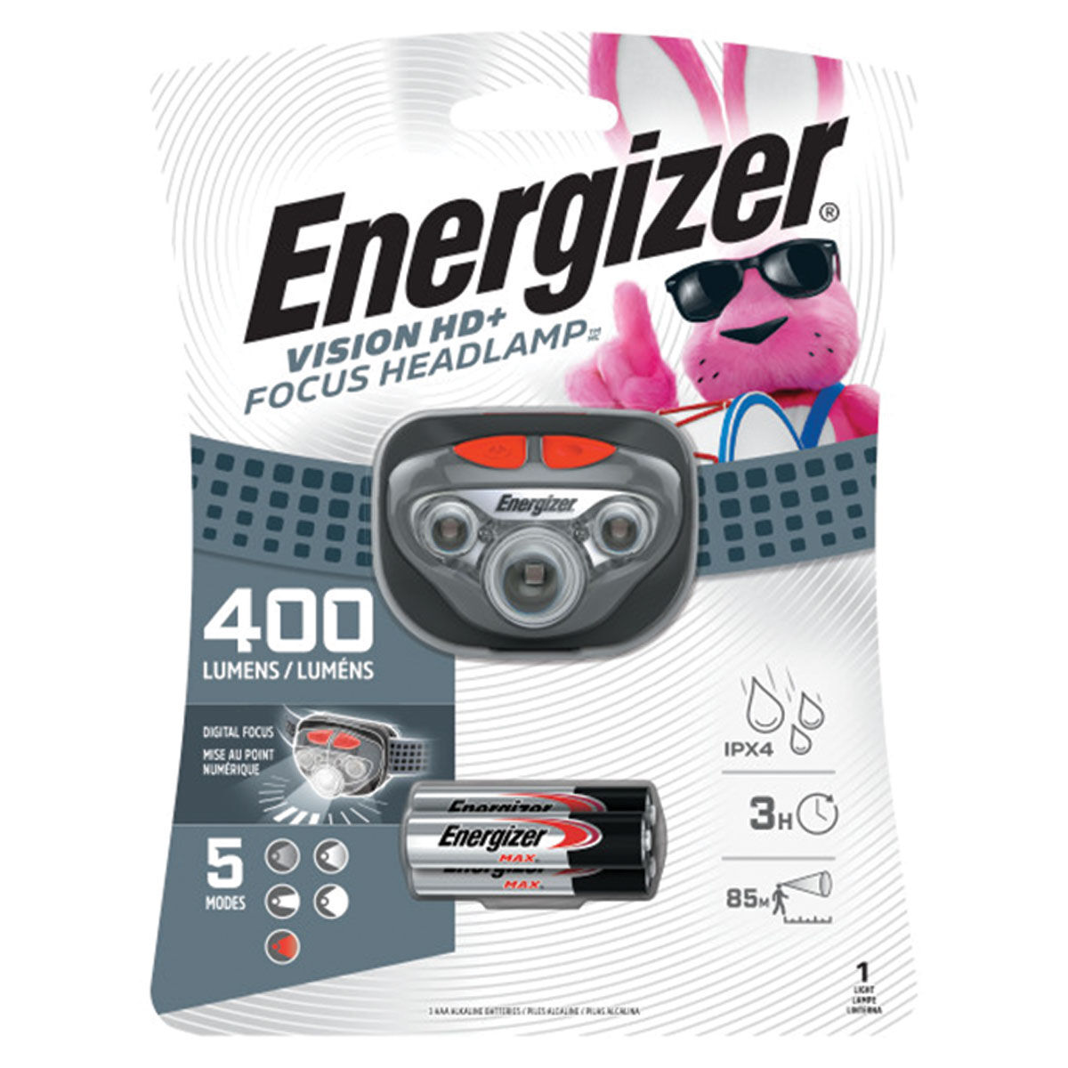 Energizer LED AAA Headlamp with Vision HD+ Optics
