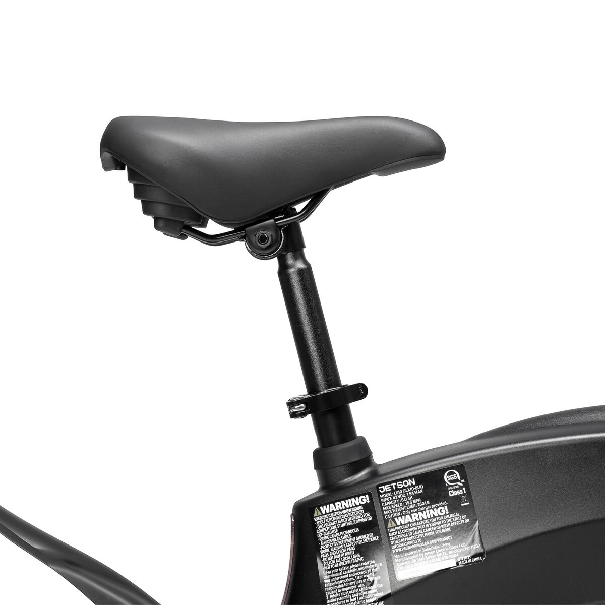 Jetson LX10 Electric Ride-On, Black