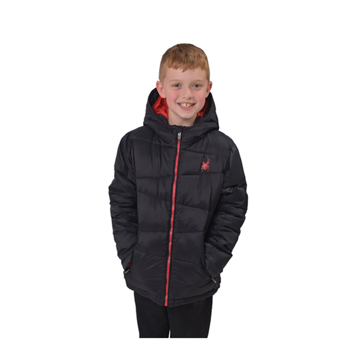 Spyder Boys' Puffer Ski Jacket