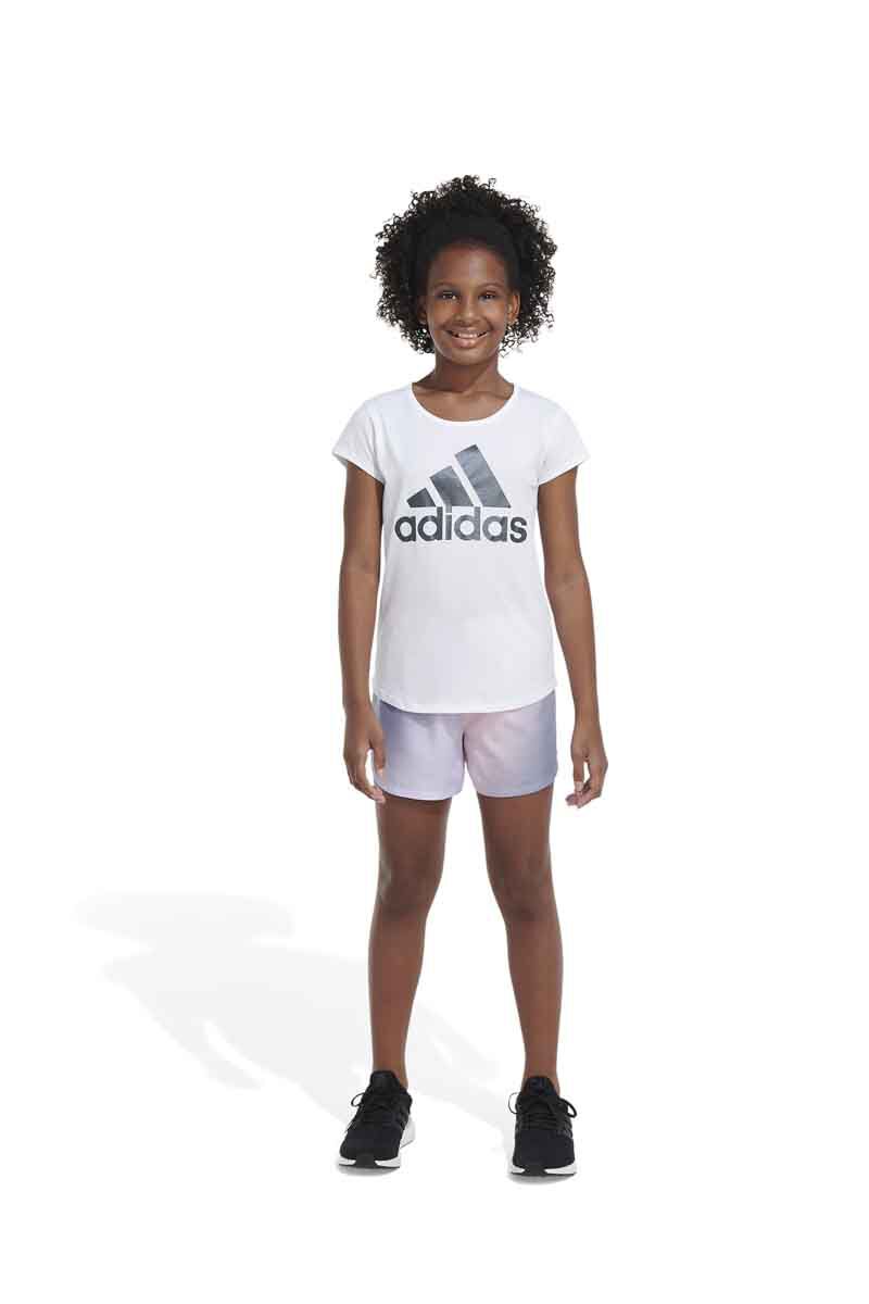 adidas Girls' AEROREADY® Ombr  Shorts