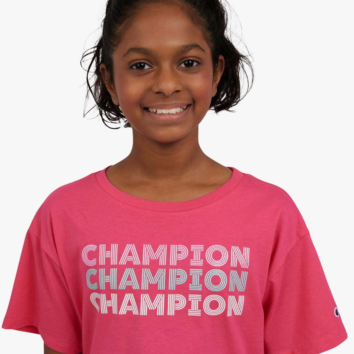Champion Girls' Champion Repeat Tee