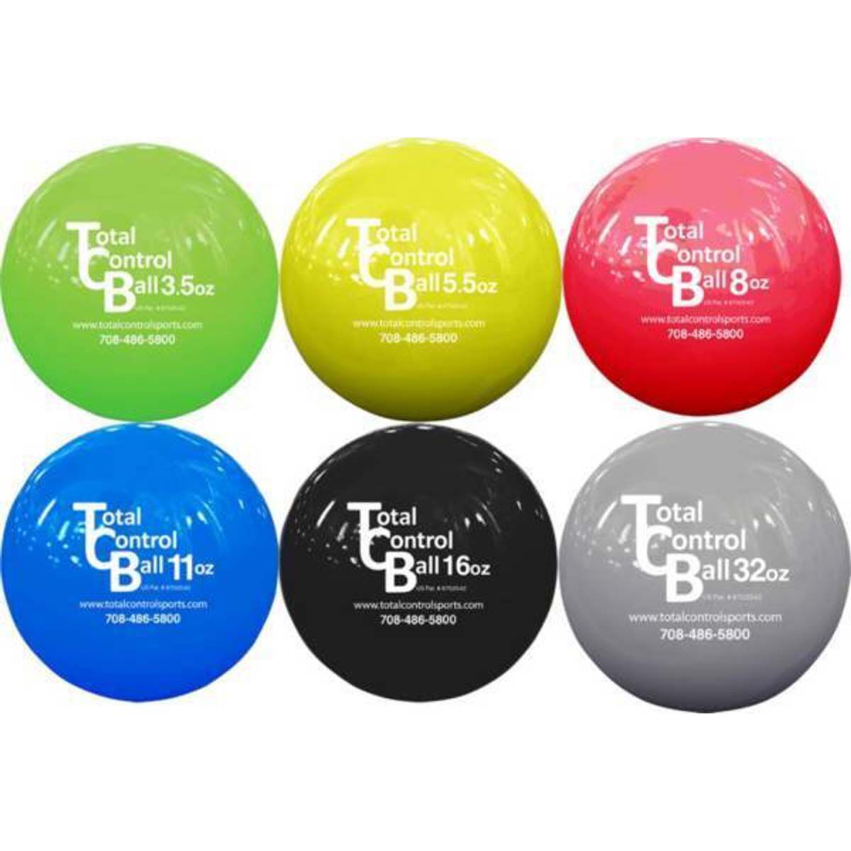Total Control B 6pk TCB Plyo Arm Care Ball Set