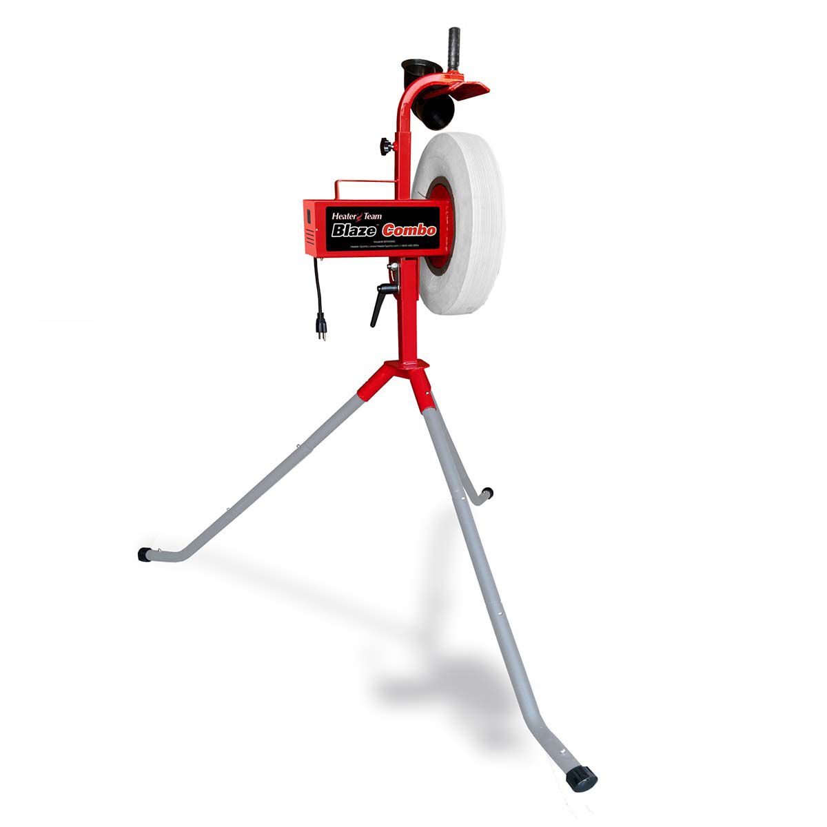 Heater Sports Blaze Combo Heavy Duty Pitching Machine With 5 Yr. Warranty